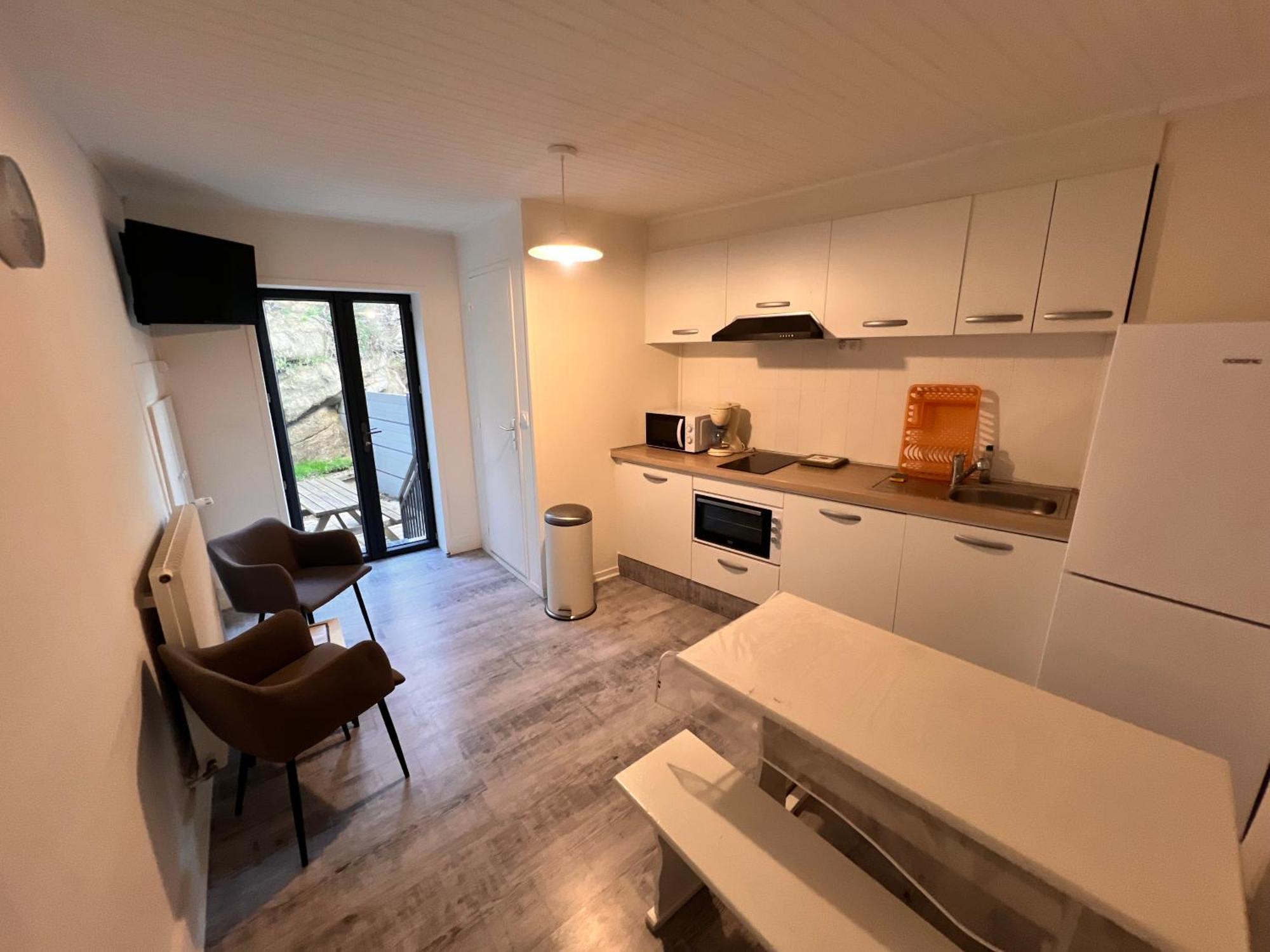 Appartement 4 Personnes, 1 Chambre, Terrasse, Wifi, Proche Du Centre La Bourboule Eksteriør billede